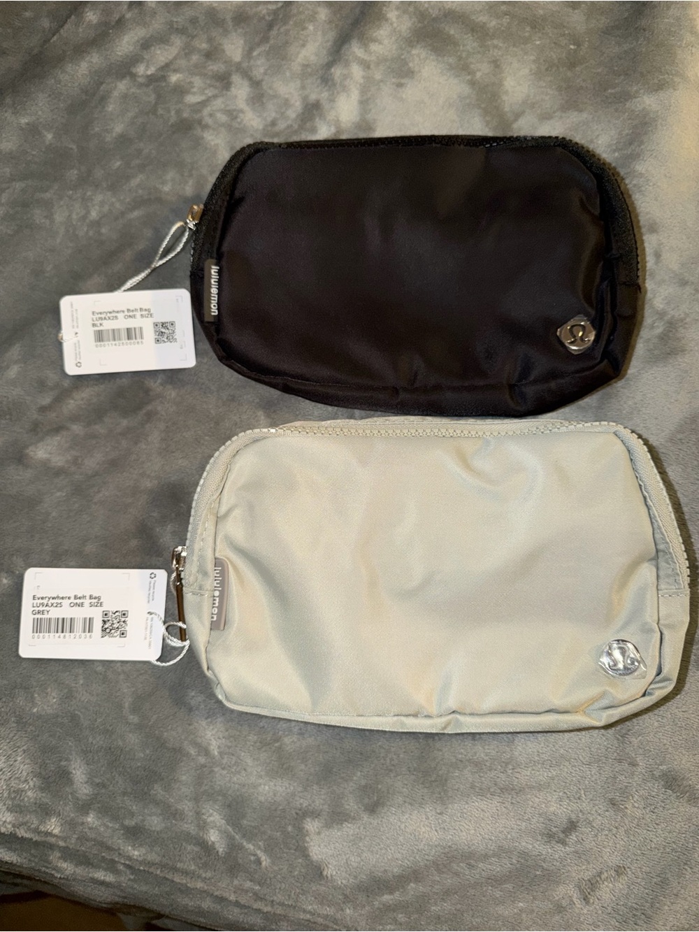 lululemon athletica Everywhere Belt Bags - Black or Light Gray